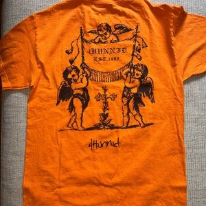 4Hunnid Angels Orange T-shirt